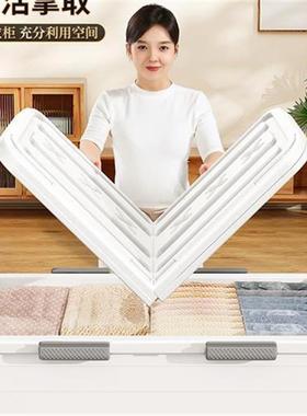 Under bed flat plastic clothes quilt drawertype storage box