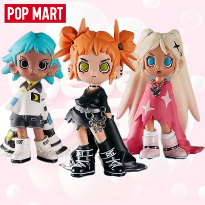 泡泡玛特小小叛桃载入中系列盲盒