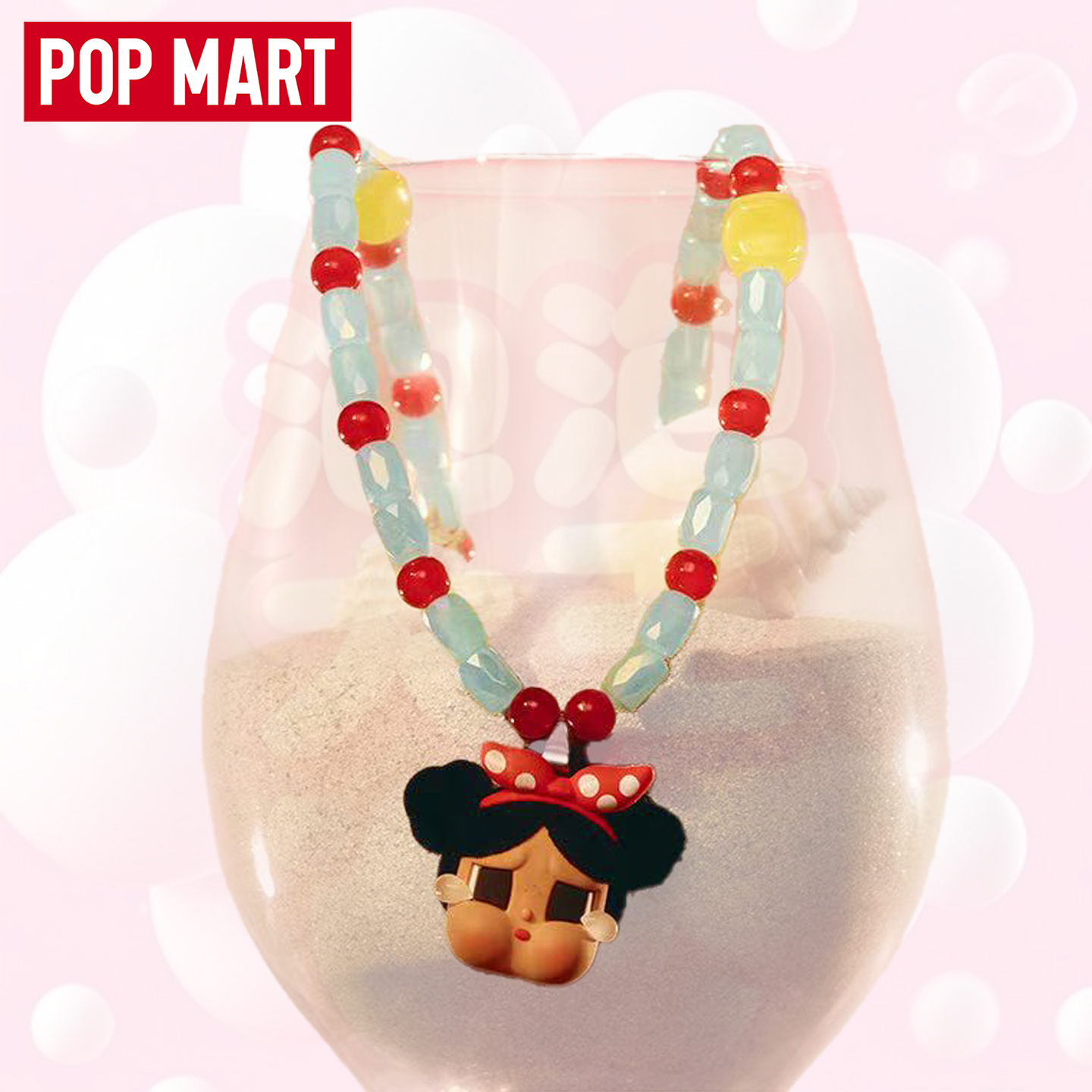 泡泡玛特哭娃假日系列项链