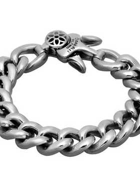 银手链S925银时尚风做旧