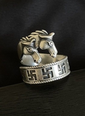 镀925银新品新款复古苏德蒙古独