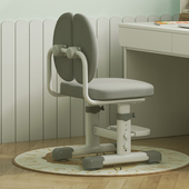 儿童学习椅可升降调节追背凳子小学生写字椅书桌椅双背矫姿椅家用