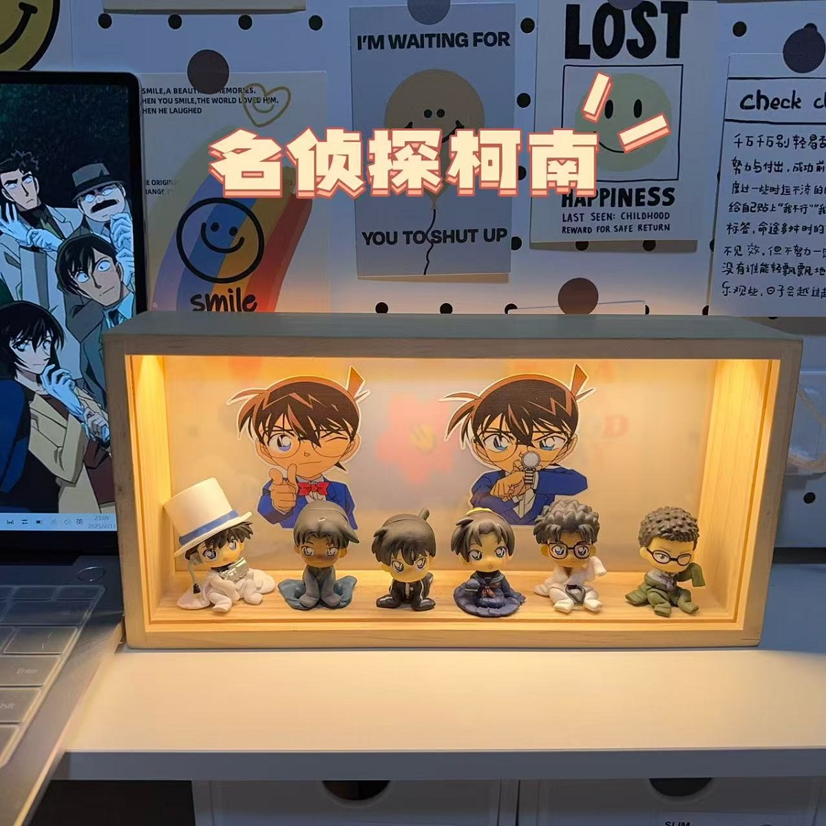 名侦探柯南手办盲盒摆件