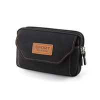 Черный горизонтальный трехслойный 5,5-6,3 дюйма подходит для смартфонов