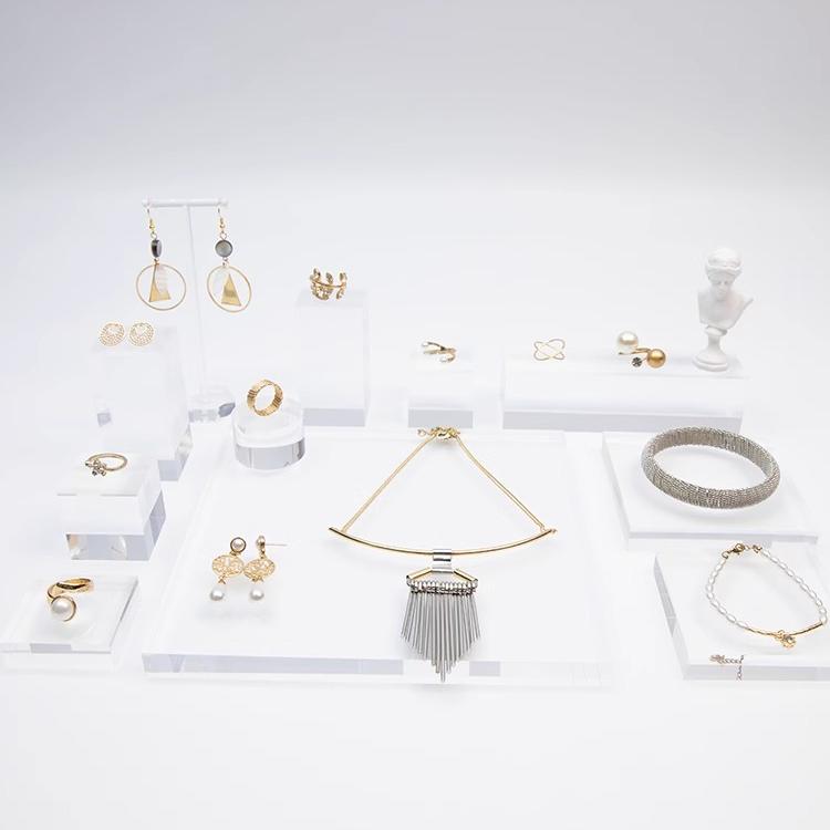 亚克力托盘组合拍摄道具饰品底座