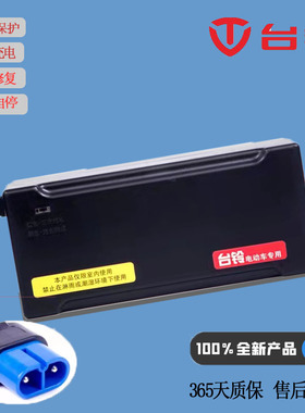 台铃电动车原装电瓶充电器48v12a20A60V72V专用云插防水智能和诚