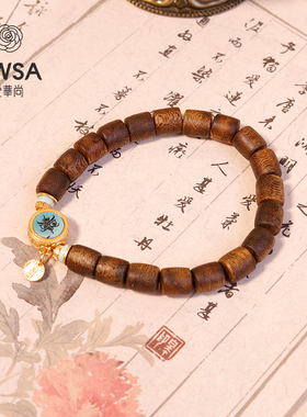 【巴依老爷专属】桶珠绿松财神单圈