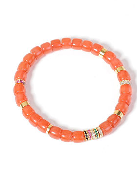 保山冰红直切diy手串