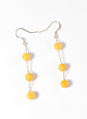 【爱华尚珠宝 双十一专场】称心如意 蜜蜡耳饰