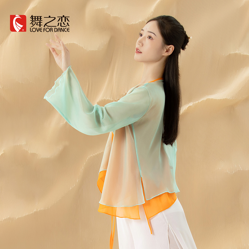舞之恋汉唐风古典舞纱衣