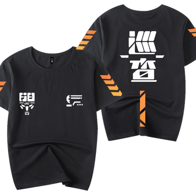 吃鸡游戏和平男女短袖恤衫