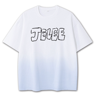 夜晚的水母不会游泳周边JELLE酱 山之内花音同款cos短袖T恤痛衣服