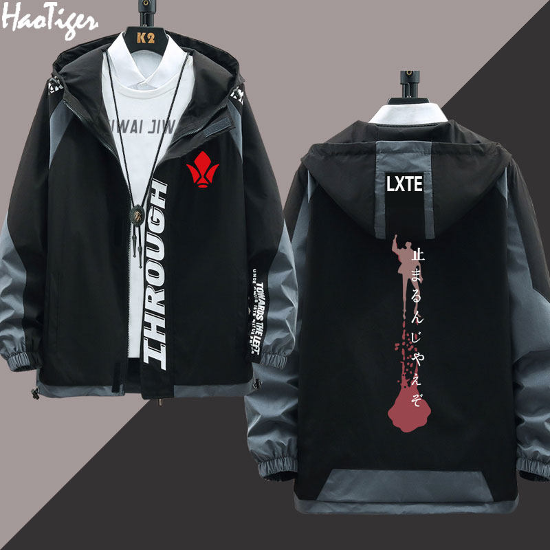 高达铁华团不要停下来啊奥尔加团长希望之花男女春秋夹克休闲衣服