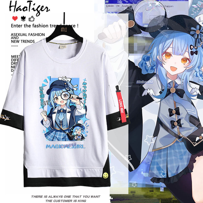 魔法少女的魔女审判 裁判周边橘雪莉动漫圆领短袖T恤二次元半袖夏