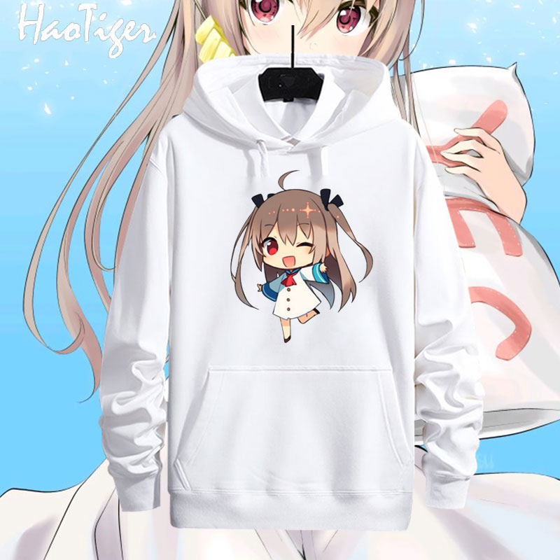 atri动漫亚托莉周边连帽卫衣日系二次元宽松秋冬加绒男女长袖上衣