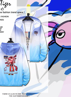 kinito pet周边 啃泥头同人Steam恐怖游戏防晒衣宽松男女夏季上衣