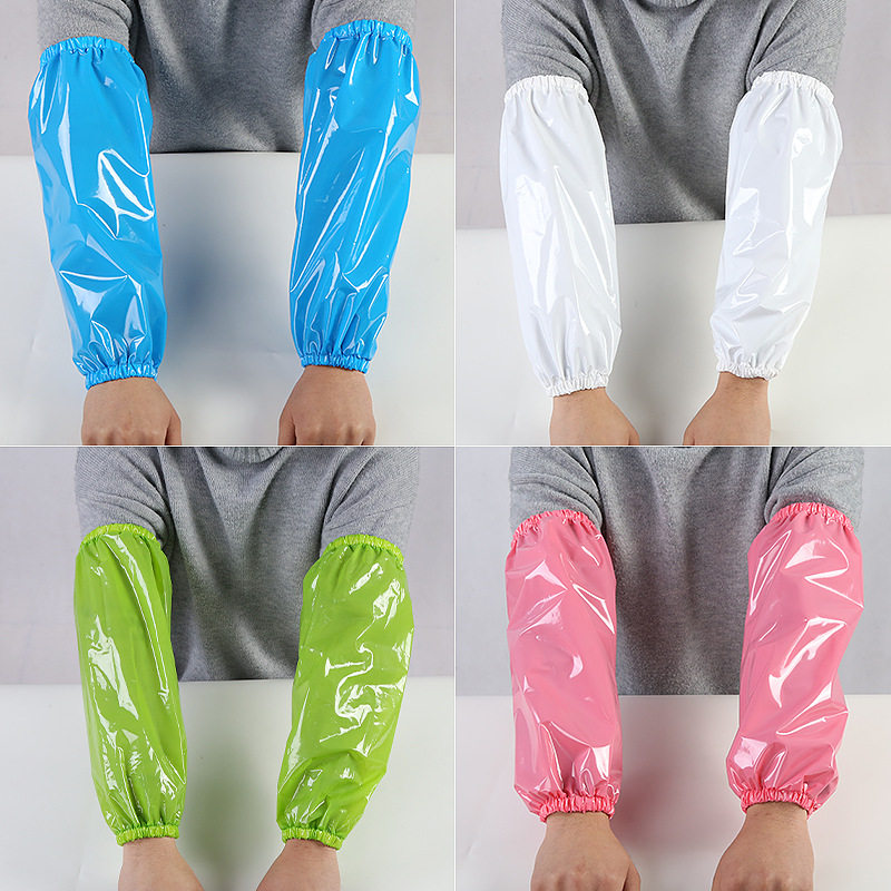 TPU白色防水袖套成人工作干活洗碗厨房居家防污劳保防水防油套袖,家庭/个人清洁工具,围裙套装,淘宝优惠券,粉丝福利购,淘宝优惠卷