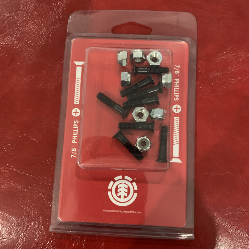 进口CHOCOLATE巧克力ELEMENT双翘滑板专业板钉彩色板钉 hardware