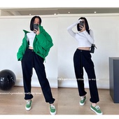 remerci 一条过冬超亲肤加厚加绒运动束脚抽绳卫裤