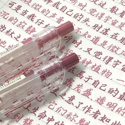 爱好彩色中性笔莫兰迪色标记重点