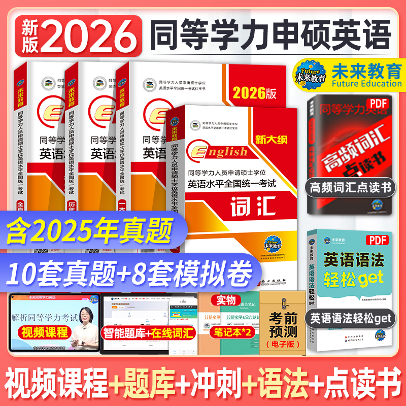 2026同等学力申硕英语历年真题