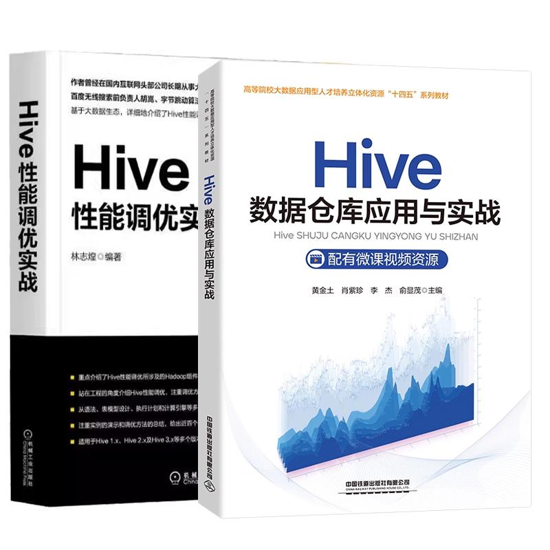 【全2册】Hive数据仓库应用与实战 黄金土+Hive性能调实战
