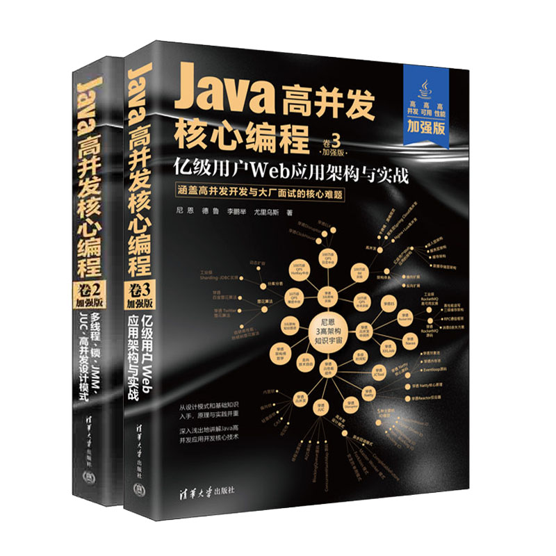 Java高并发核心编程卷2+卷3 加强版 多线程锁JMMJUC高并发设计