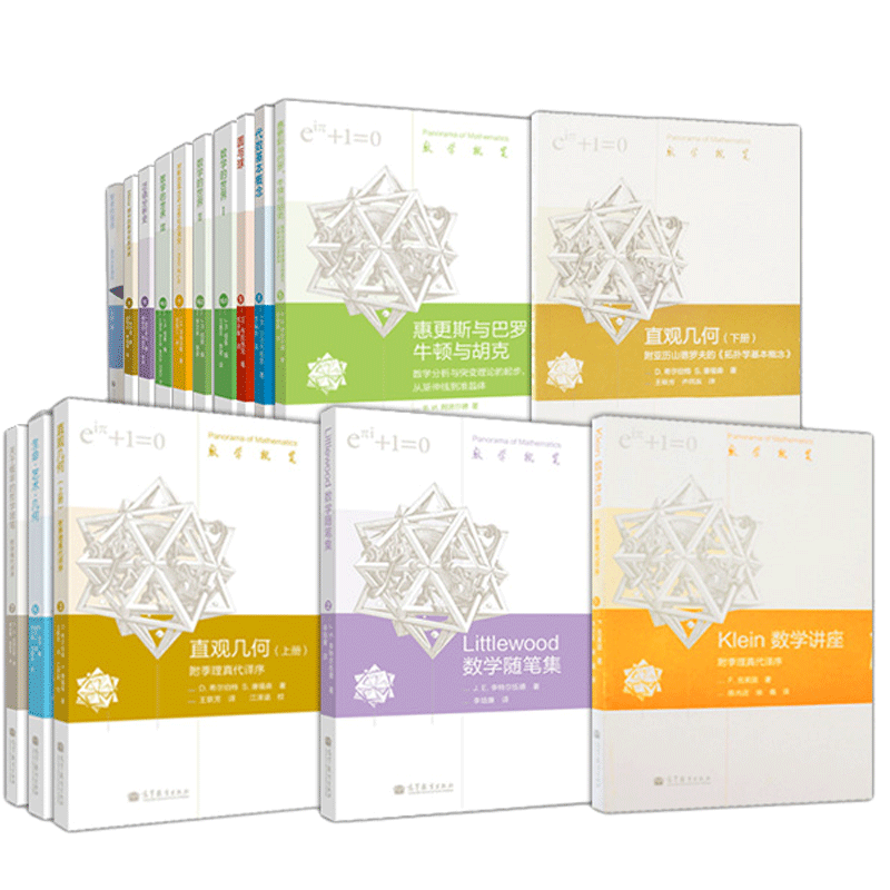 现货 数学概览丛书 套装16册 泛函分析史 对称的观念 数学的 圆与球 代数基本概念 概率直观几何 讲座高等教育出版社
