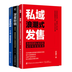 私域浪潮式发售：快速搭建私域流量成交和变现系统+流量赋能从0到1准获客法则+深度粉销高转化高复购的用户运营黄金法则书籍