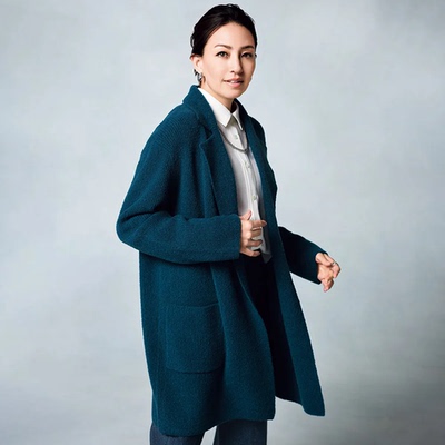 DAMA羊毛羊绒针织开衫