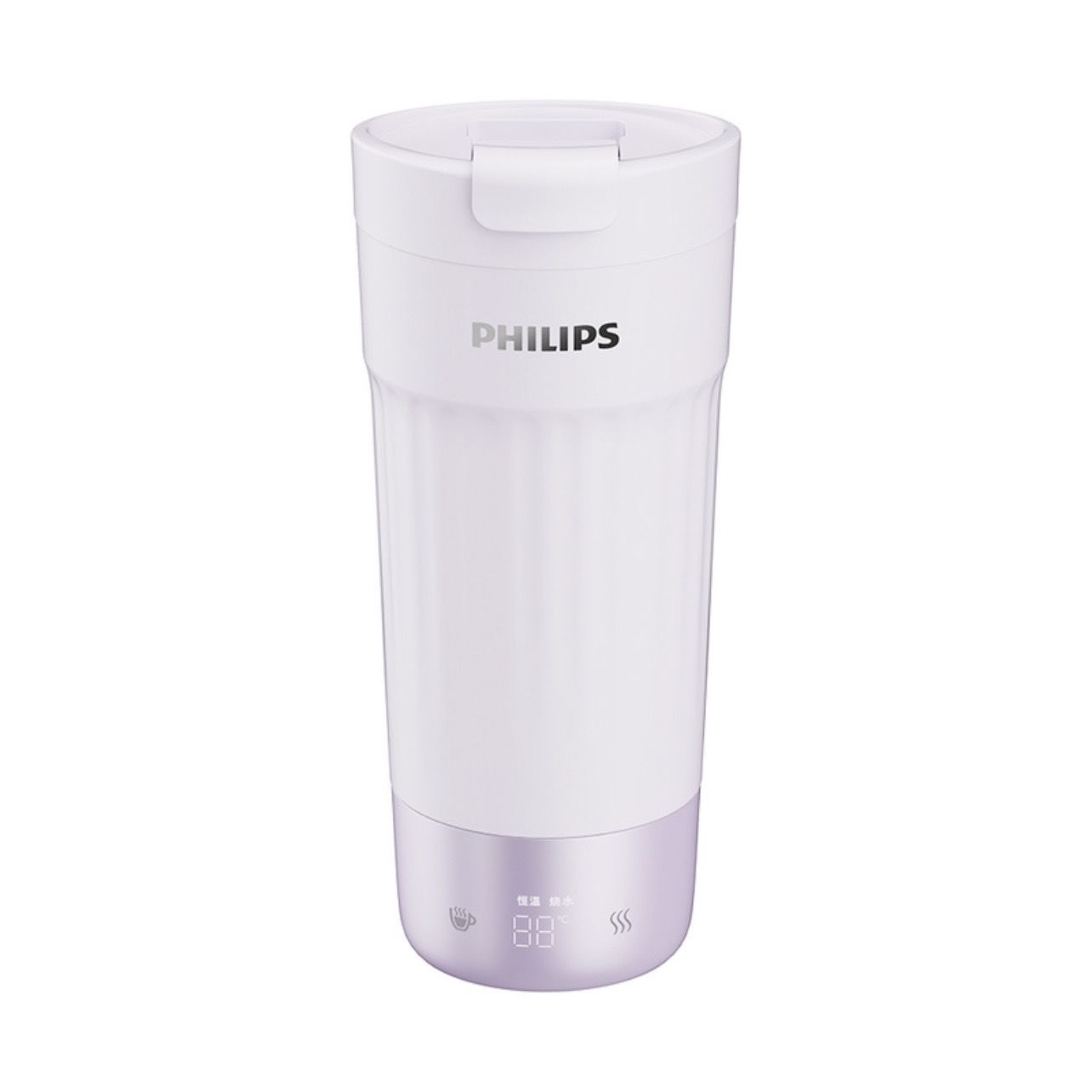 山姆代购飞利浦可调温便携烧水杯5档调温烧水壶电热旅行杯450ml