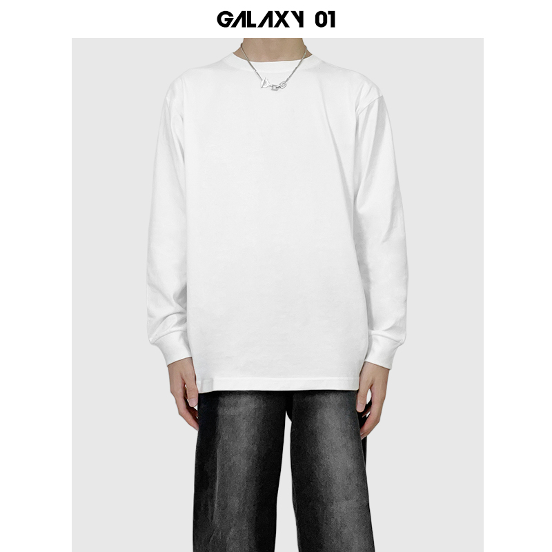 Galaxy01不焦绿250g纯棉长袖