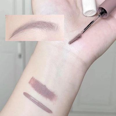 灰调玫瑰粉棕!橄榄皮的梦中情膏!自然持久定型防水防汗染眉膏平价