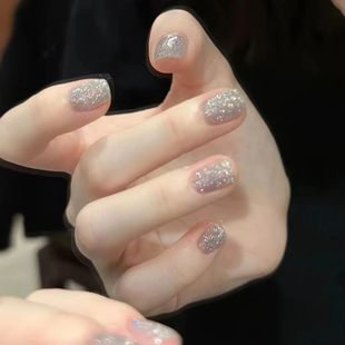 细闪幻彩指甲油免烤不可撕持久不掉色无毒快干显白镜面极光指甲油