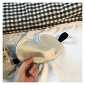 香槟米 高级感快要溢出来 纯色真丝眼罩 shamelessbaby基础款