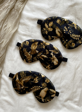 双面真丝！自留bi入追求品质大牌真丝眼罩套装 中性 挂耳/头戴