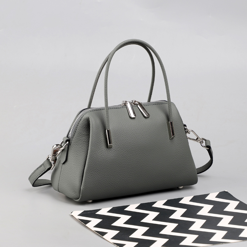 YELODE手提包软皮波士顿包斜挎包