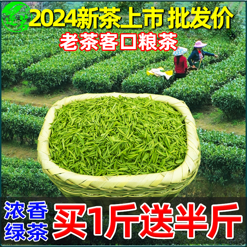 2024新茶浓香型绿茶毛尖茶特级春茶高山茶厂家直销散装茶叶自己喝