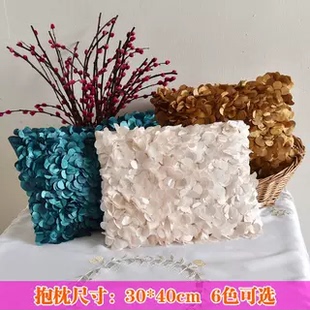 时尚 外贸出口美式 轻奢立体沙发床头汽车靠背办公室椅子靠垫抱枕套