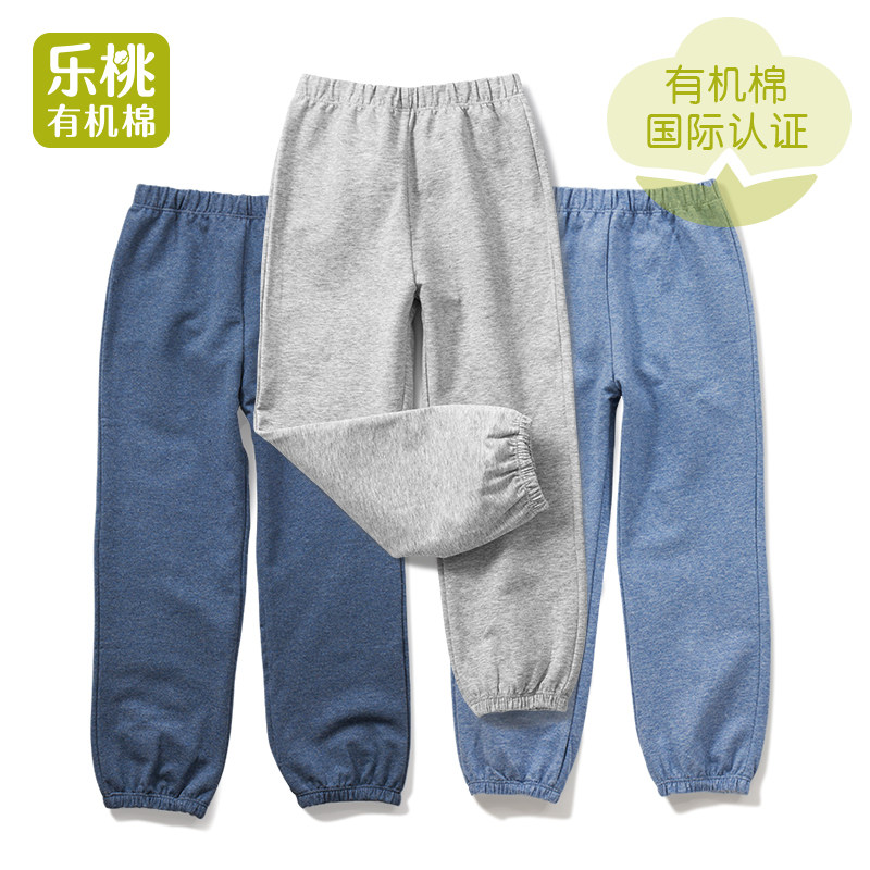 乐桃有机棉质灯笼春夏宝宝裤子图片