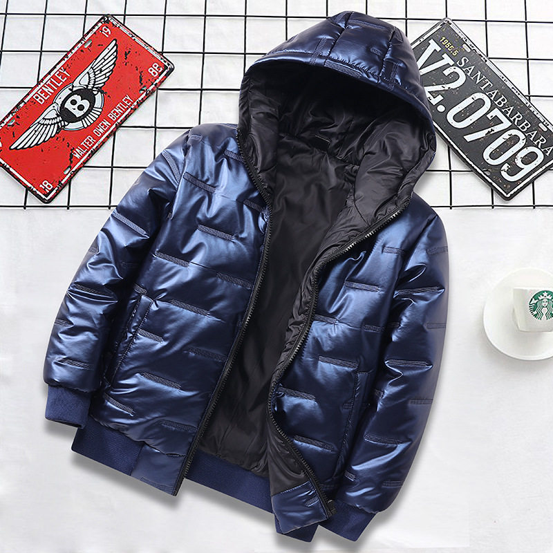 儿童棉衣男童羽绒棉服中大童冬季