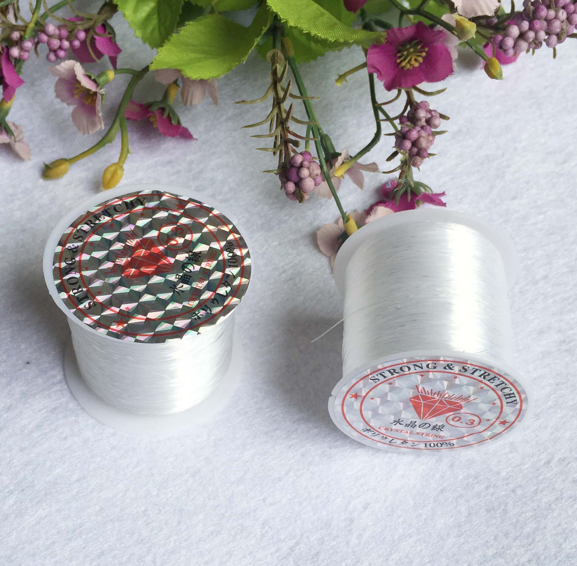 diy串珠材料 编珠线透明线手工线水晶鱼线 无弹力鱼丝线2元1卷,饰品/流行首饰/时尚饰品新,线,淘宝优惠券,粉丝福利购,淘宝优惠卷