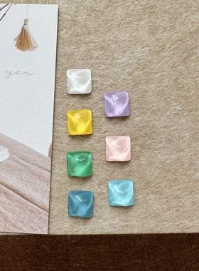 7个装ins正方形水波纹图钉工字钉创意毛毡板扎钉软木板按钉照片墙