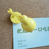 1个装 可以亮迷你图钉LED小台灯软木钉毛毡板留言按钉画钉办公文具