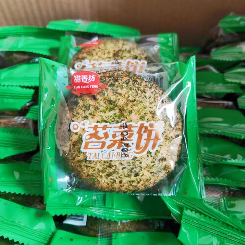 甜香坊苔菜饼干海苔味散装