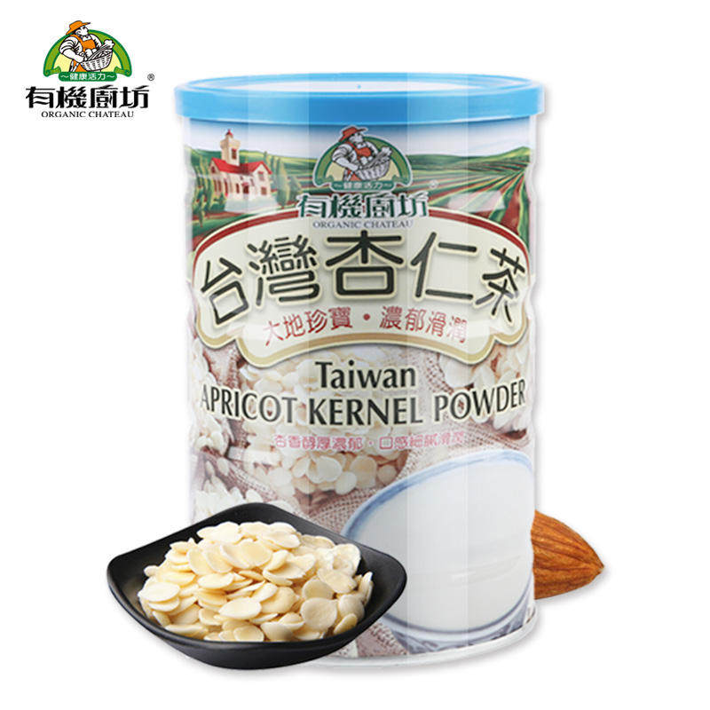 有机厨坊台湾杏仁茶600g南杏仁即食营养燕麦早餐代餐坚果冲饮熟粉