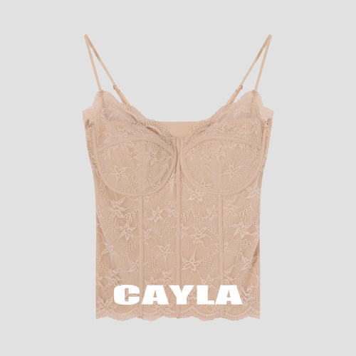 CAYLA蕾丝法式吊带背心