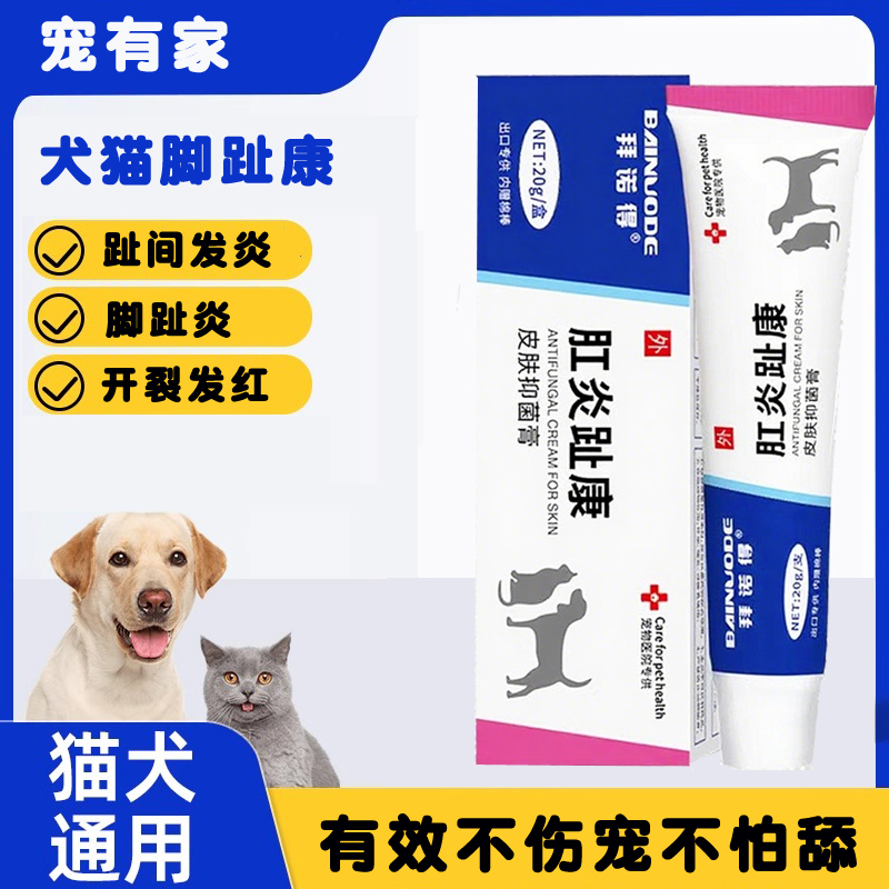 宠物狗狗趾间炎膏宠物脚趾炎指间炎猫狗指尖炎护理膏外用猫狗通用