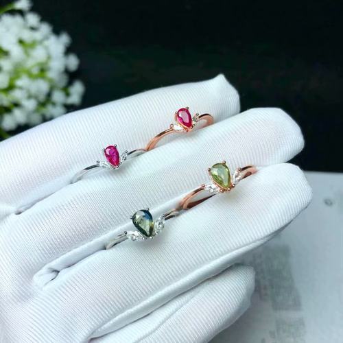 s925银女款戒指空托镶嵌裸石