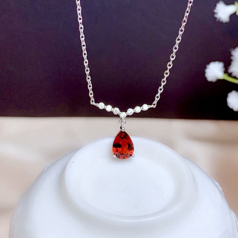 时尚风配饰银项链